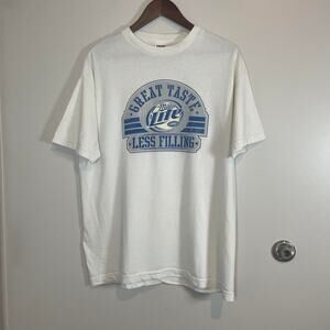 Miller Lite 2007 Cotton Large Graphic T-shirt
